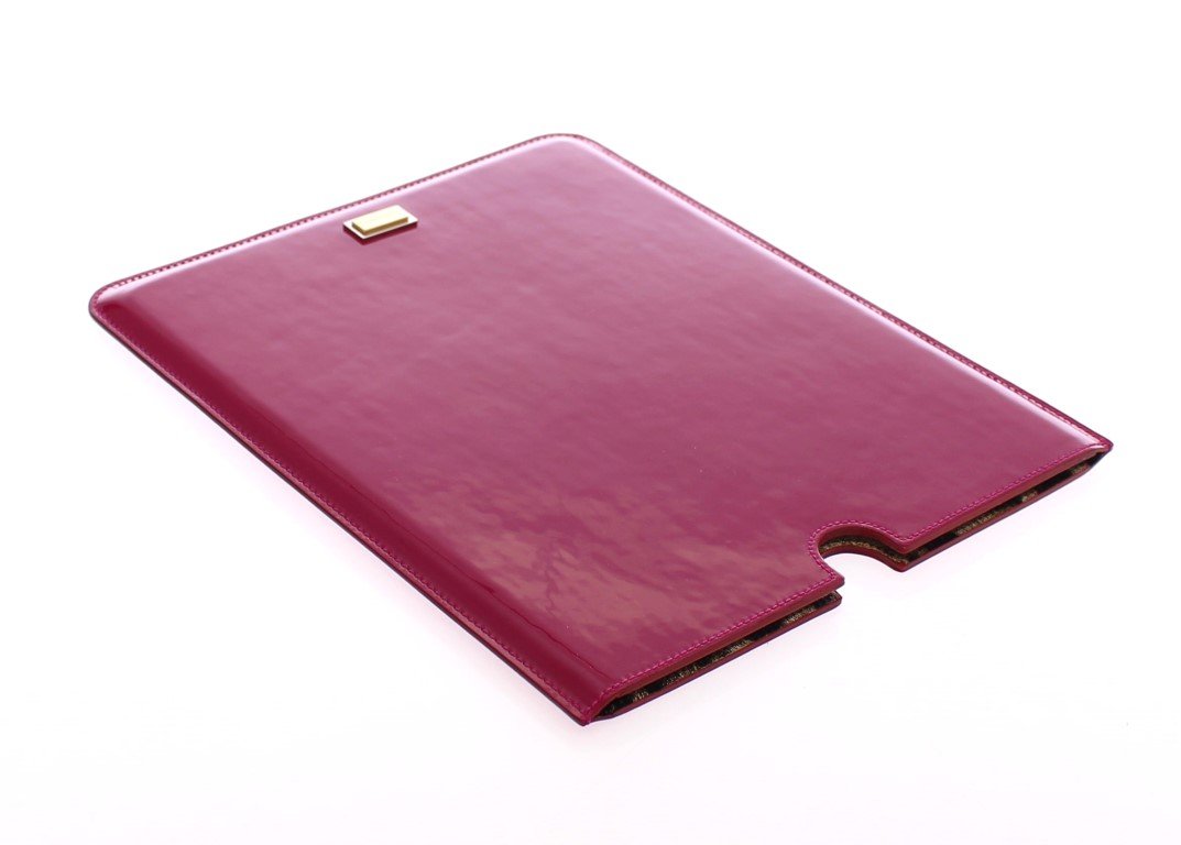 Red Leather iPAD Tablet eBook Cover