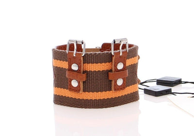 Brown Leather Strap Bracelet