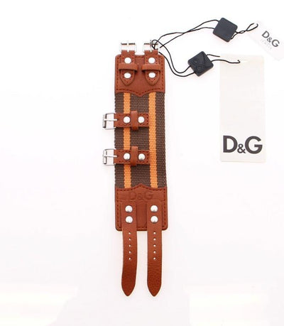 Brown Leather Strap Bracelet