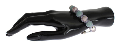 CZ Amethyst Aquamarine 925 Silver Bracelet
