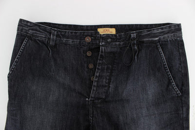 Blue Wash Regular Fit Cotton Jeans
