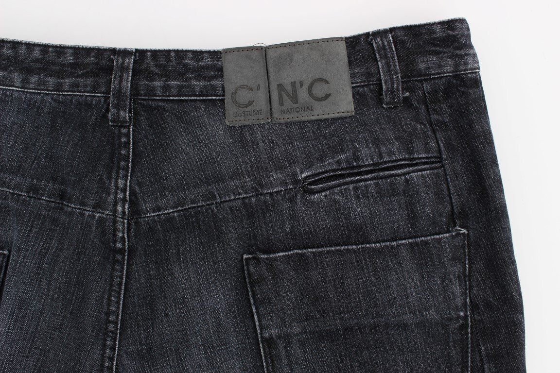 Blue Wash Regular Fit Cotton Jeans