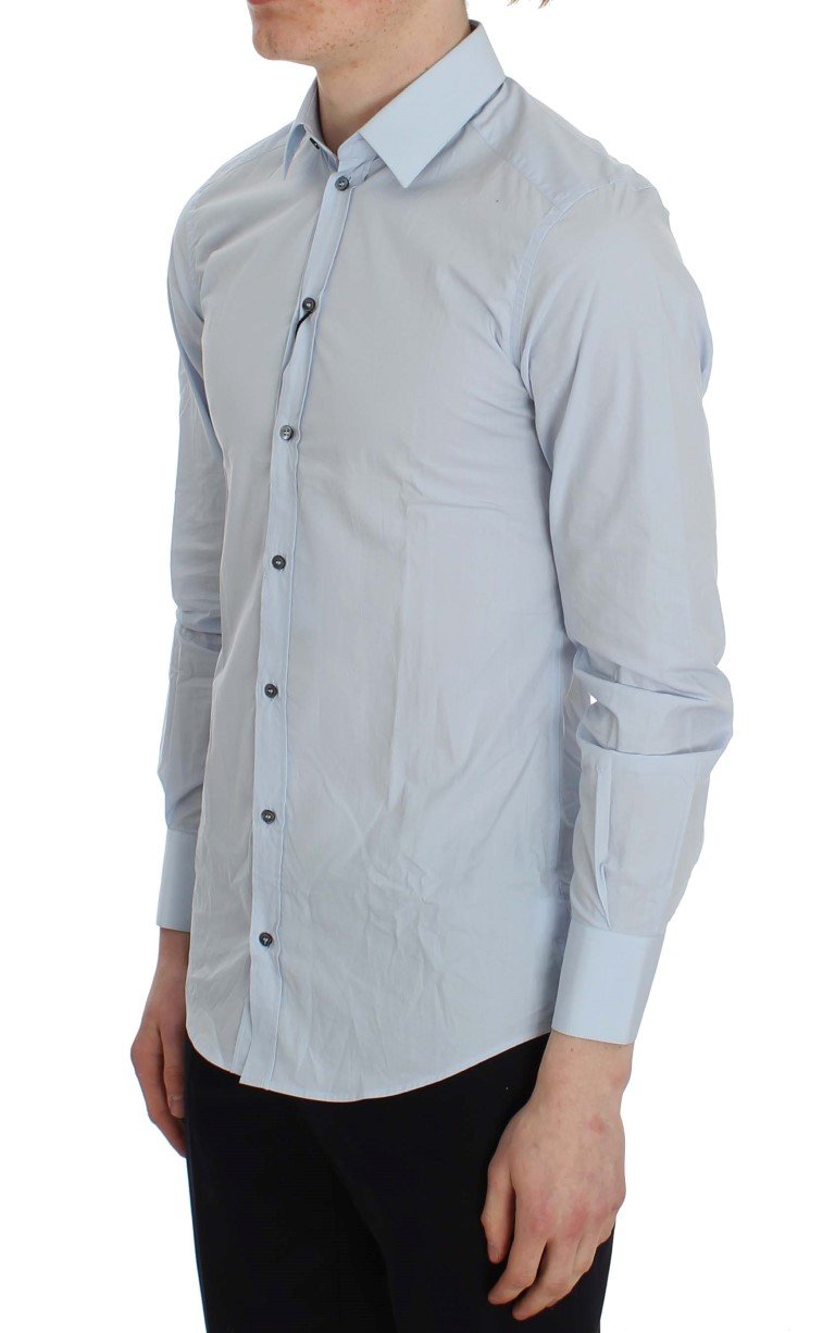 Blue Cotton GOLD Slim Fit Dress Shirt