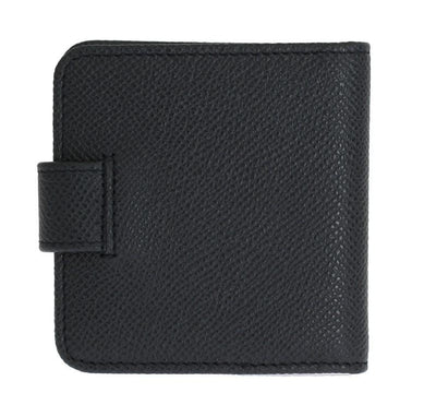 Blue Dauphine Leather Condom Case Holder