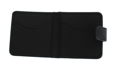 Blue Dauphine Leather Condom Case Holder