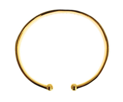 CZ Gold Sterling 925 Silver Bangle Bracelet