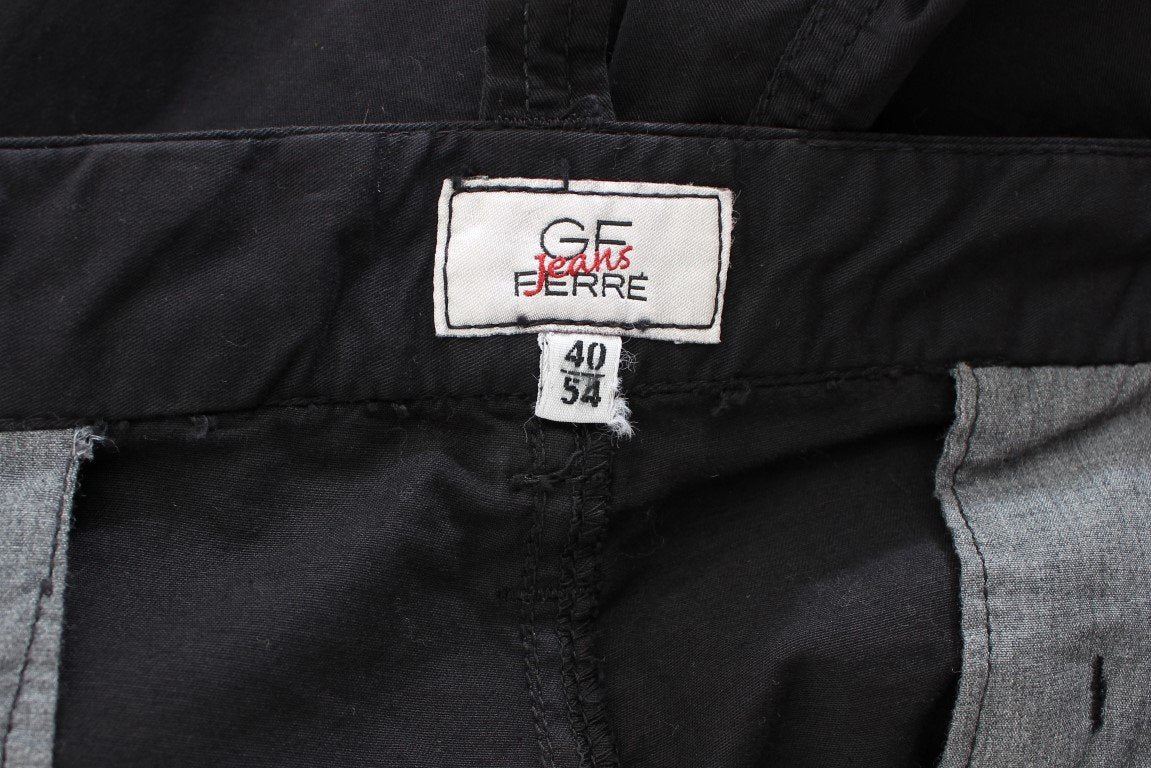 Blue Cotton Stretch Regular Chinos Pants