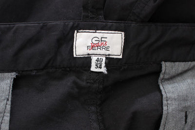 Blue Cotton Stretch Regular Chinos Pants