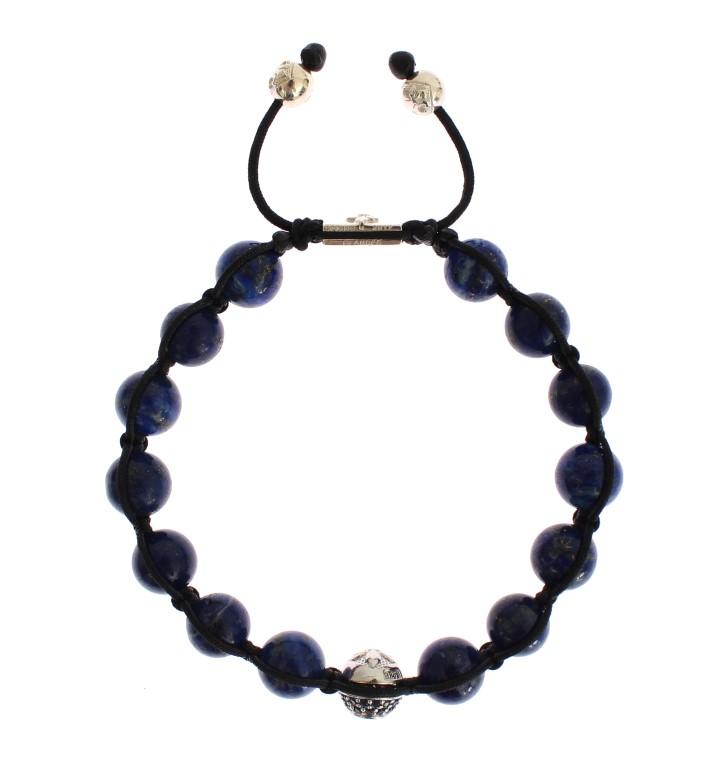Blue CZ Coral Sterling 925 Silver Bracelet