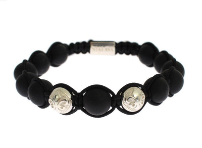 Matte Onyx Sterling 925 Silver Bracelet