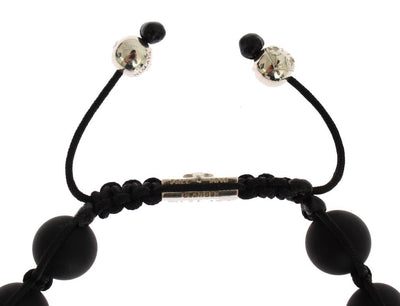 Matte Onyx Sterling 925 Silver Bracelet