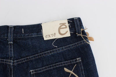 Blue Cotton Regular Fit Jeans
