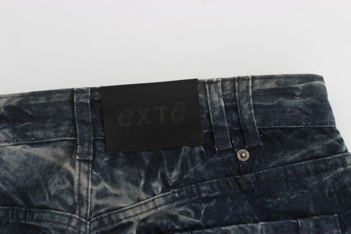 Blue Wash Cotton Regular Fit Jeans