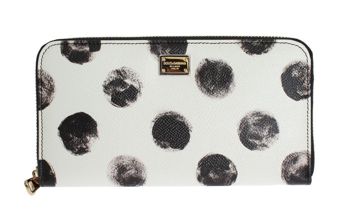 White Leather Dauphine Wallet
