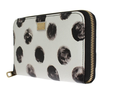 White Leather Dauphine Wallet