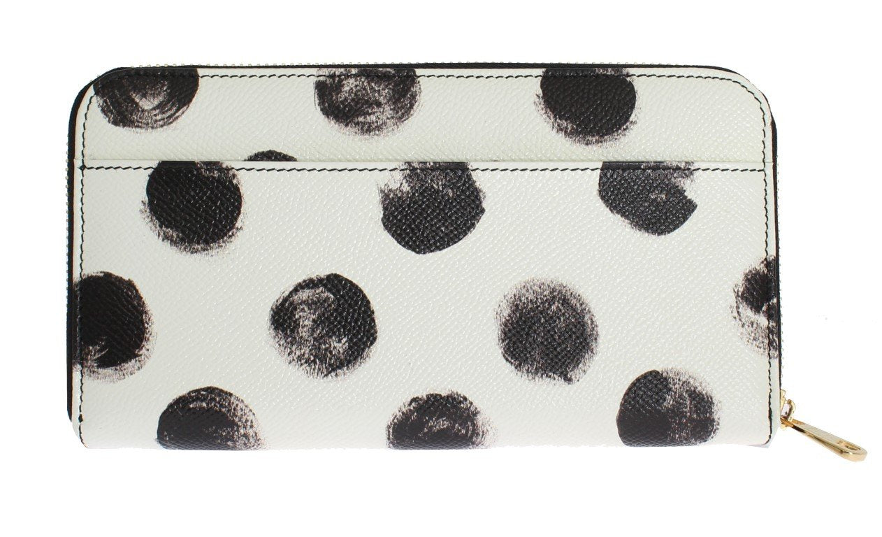 White Leather Dauphine Wallet