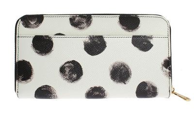 White Leather Dauphine Wallet