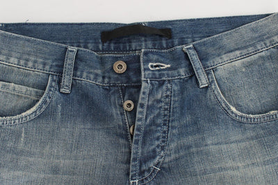 Blue Wash Cotton Regular Fit Jeans