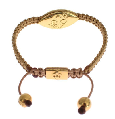 Hamsa Hand Red CZ Gold 925 Silver Bracelet