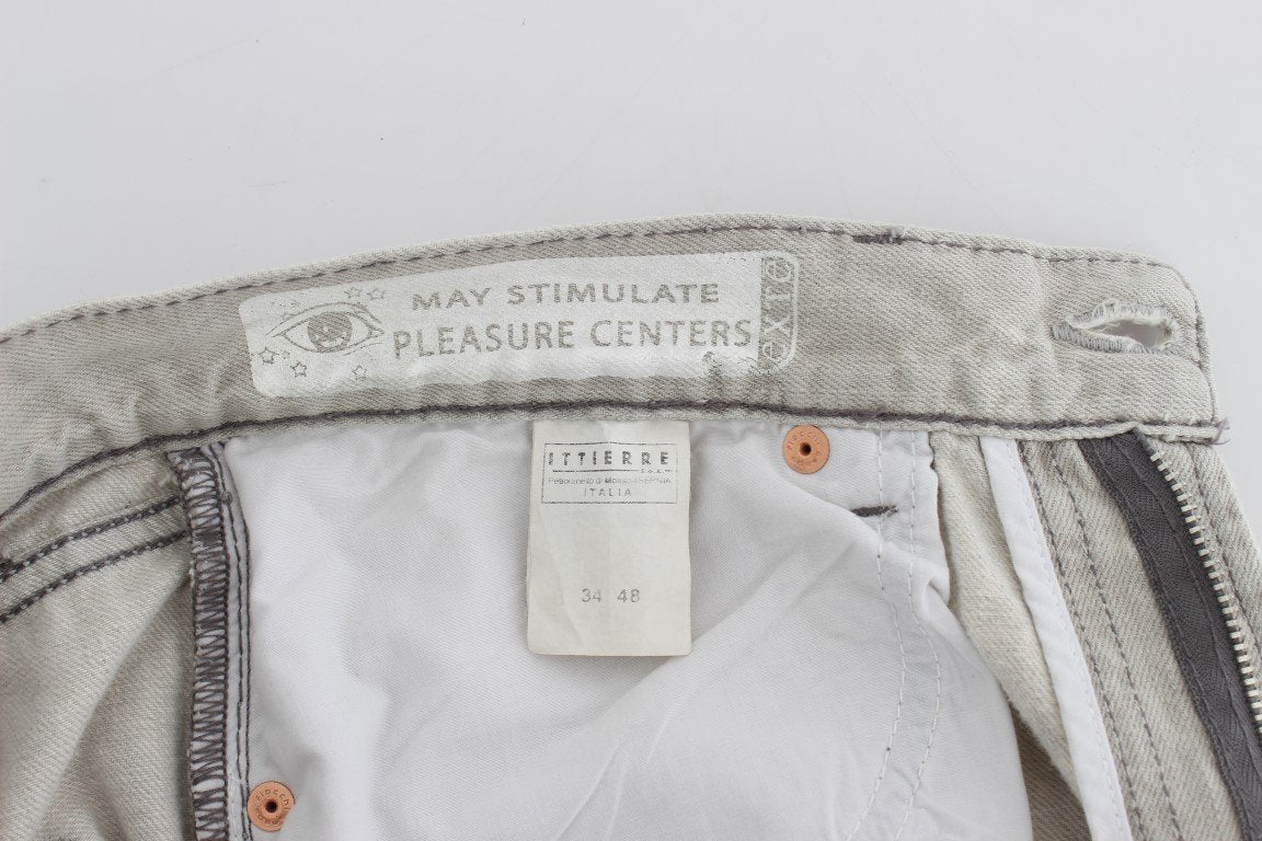 White Wash Cotton Regular Fit Jeans