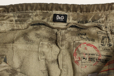 Gray Wash Regular Fit Pants