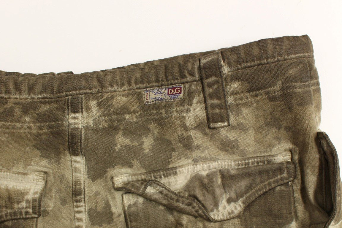 Gray Wash Regular Fit Pants