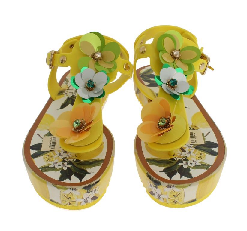 Multicolor Floral Print Sandal Shoes