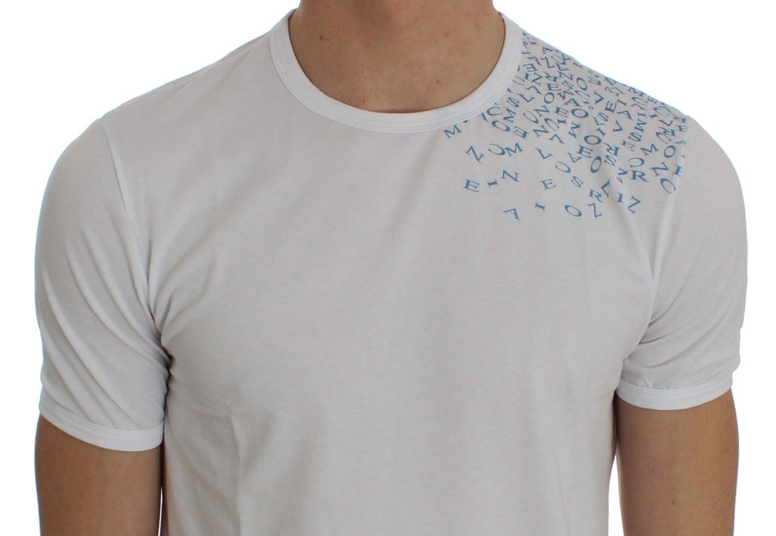 Gray Cotton Long Sleeve Beachwear T-shirt