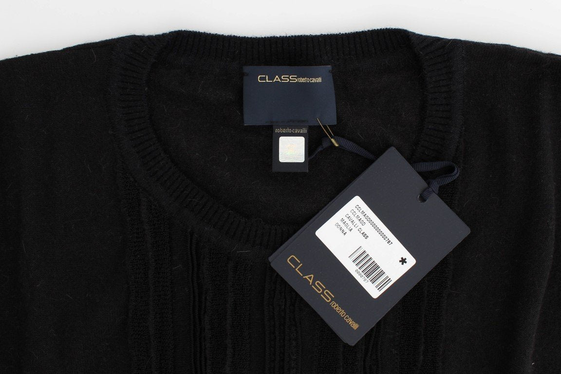 Black short sleeved jumper
