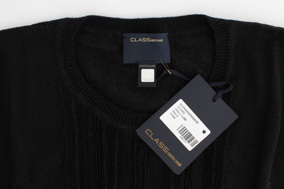 Black short sleeved jumper