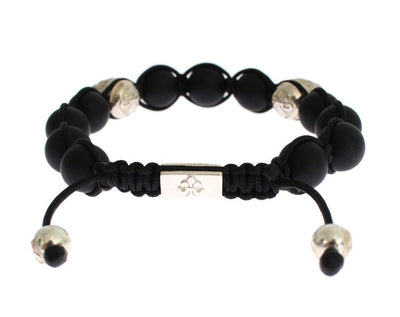 Matte Onyx CZ Sterling 925 Silver Bracelet