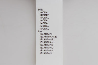 Gray Modal Stretch Crew-neck Underwear T-shirt