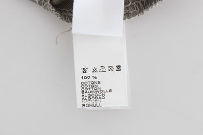 Green Kaki Cotton Crewneck T-shirt
