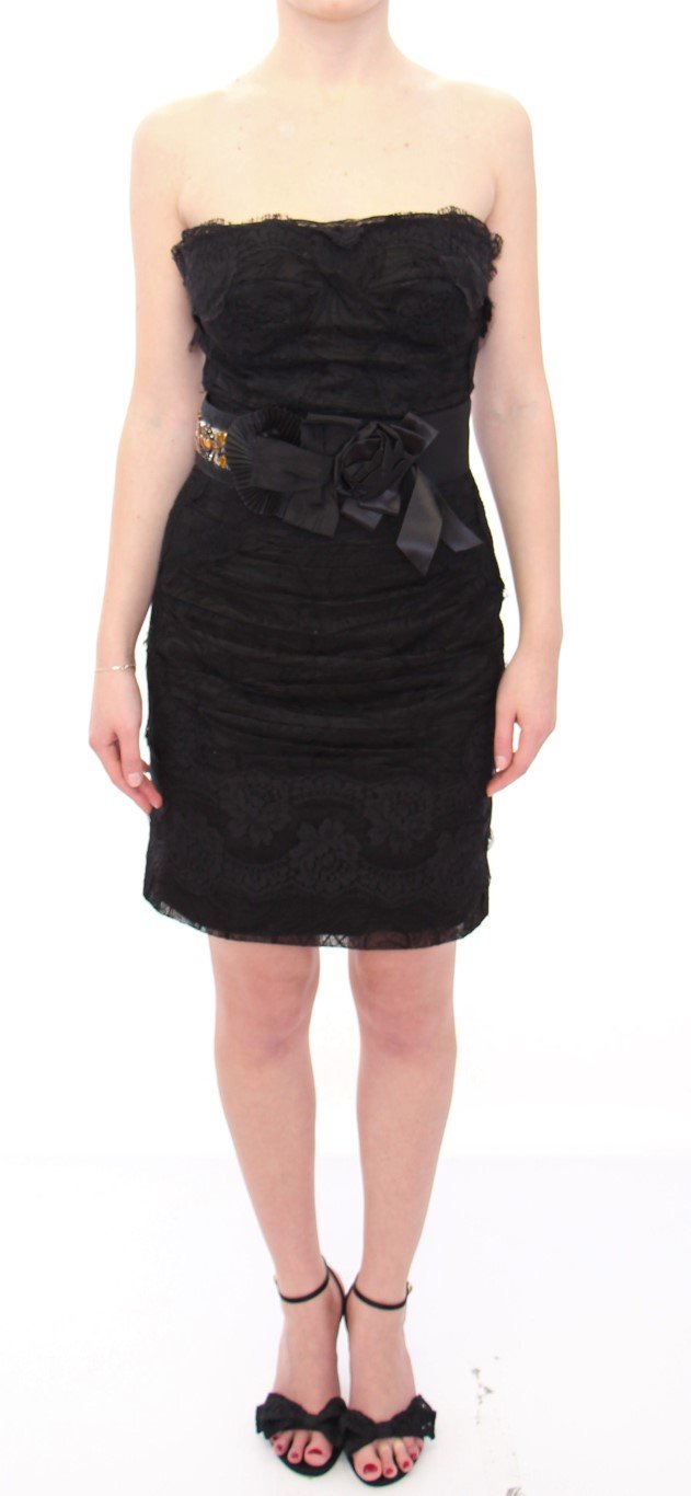 Black Crystal SPECIAL PIECE Waist Belt
