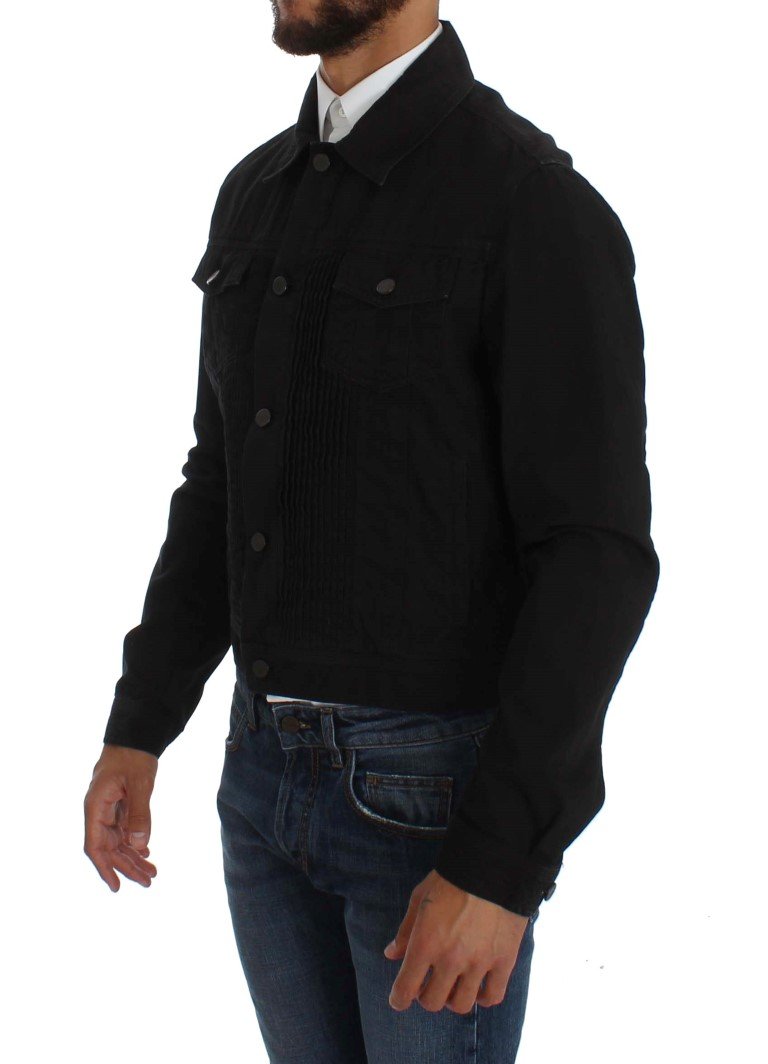 Blue Cotton Denim Jeans Jacket