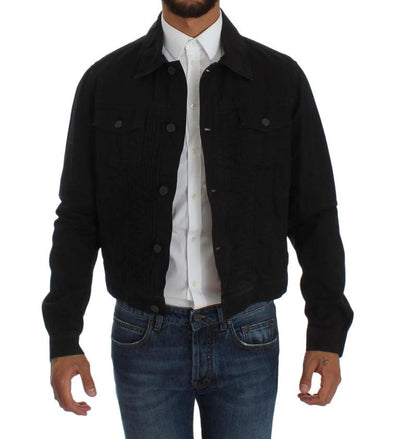 Blue Cotton Denim Jeans Jacket