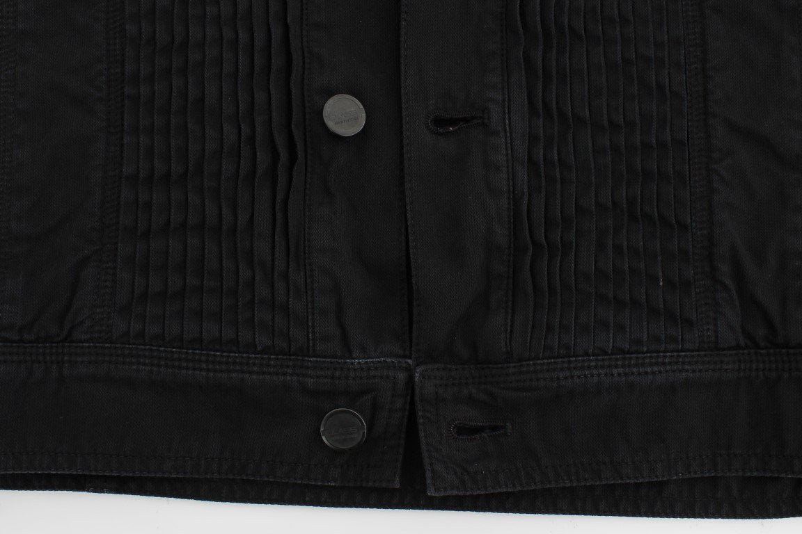 Blue Cotton Denim Jeans Jacket
