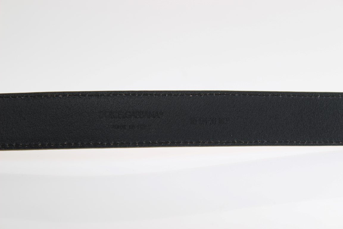 Yellow Leather Gold Buckle Belt