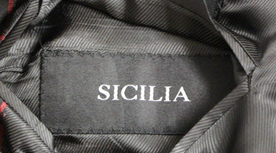 Black Striped Double Breasted SICILIA Suit