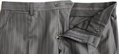 Black Striped Double Breasted SICILIA Suit