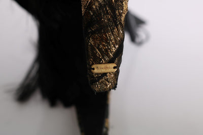 Clear Crystal Black Hair Headband