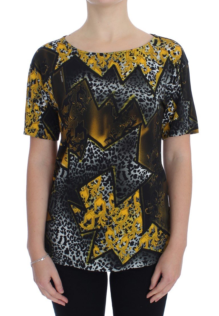 Multicolor Graphic Print T-shirt