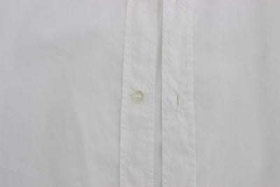 White Cotton GOLD Slim Fit Shirt