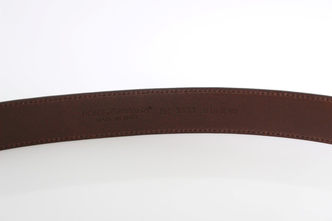 Red Leather Gold Buckle Belt
