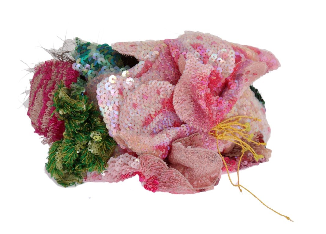 Pink Hair Sicily Floral Headband
