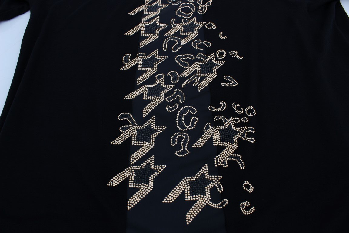 Black Gold Studded T-shirt Top