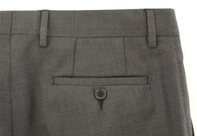 Gray Wool Stretch Ventanni Pants