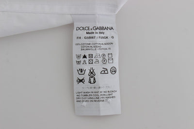 White Cotton Dress Formal Slim Fit Shirt