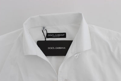 White 3/4 Sleeve Regular Fit Shirt