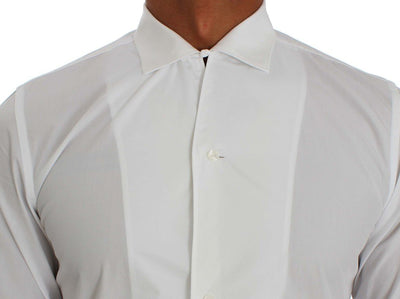 White Cotton GOLD Slim Fit Dress Shirt